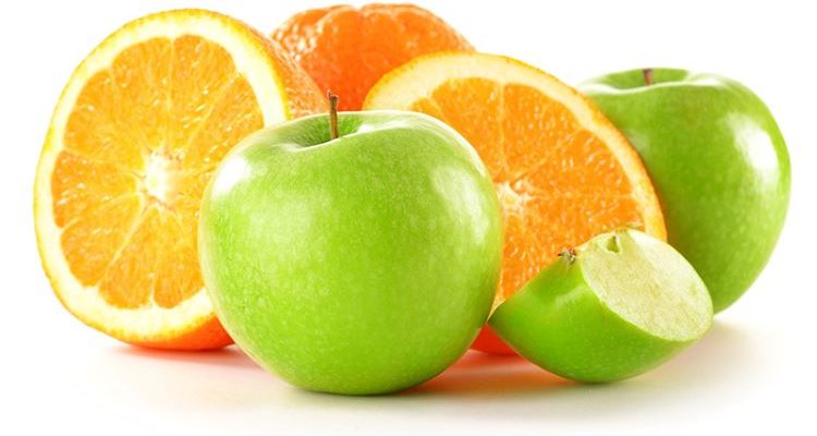 яблоки и апельсины что полезнее